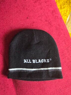 All Black winter cap